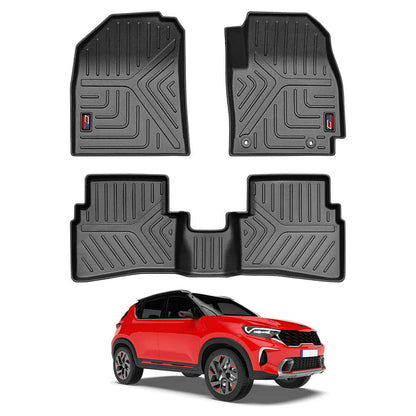 GFX Life Long Car Floor Mats for Kia Sonet (2020 Onwards)