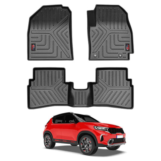 GFX Life Long Car Floor Mats for Kia Sonet (2020 Onwards)