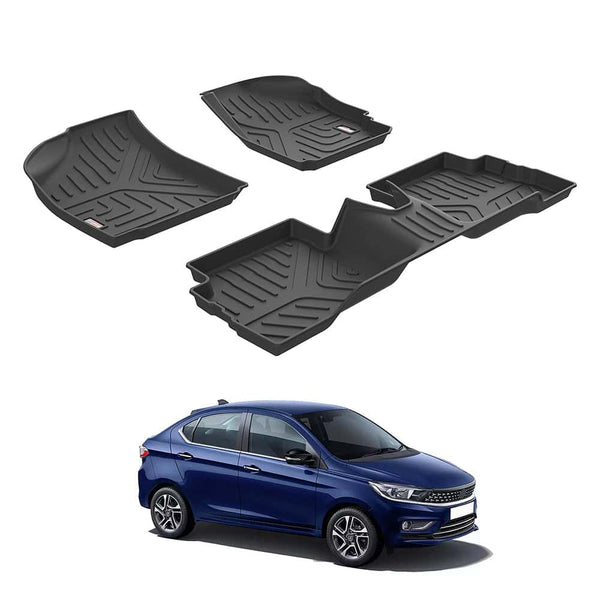 GFX Life Long Car Floor Mats for Tata Motors Tigor (2020 Onwards)