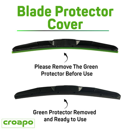 Mahindra KUV100 Hybrid Wiper Blades – 20” Driver & 18” Passenger | Set of 2