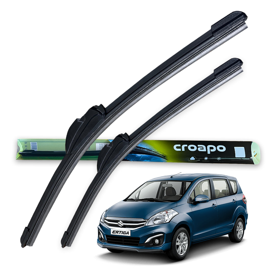 Croapo Frameless Windshield Wiper Blades for Maruti Suzuki Ertiga  (All Models) – 21” Driver & 14” Passenger (Set of 2)