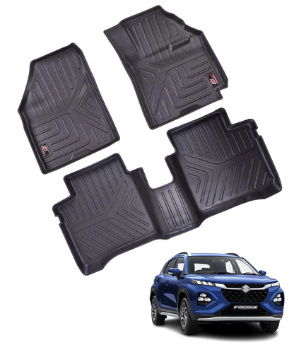 GFX Life Long Car Floor Mats for Maruti Suzuki Fronx (2023 Onwards)