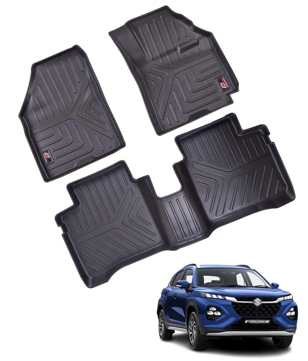 GFX Life Long Car Floor Mats for Maruti Suzuki Fronx (2023 Onwards)