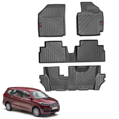GFX Life Long Car Floor Mats for Maruti Suzuki Ertiga (2018 Onwards)