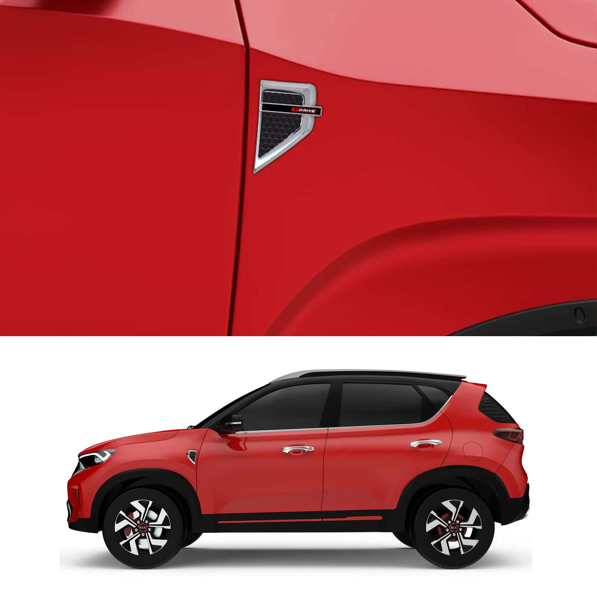 GFX Energetic Car Side Vent – Universal Fit