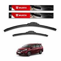 WÜRTH Soft Wiper Blade for Honda Mobilio | 21" + 16" Set | Flat Frameless | Streak-Free