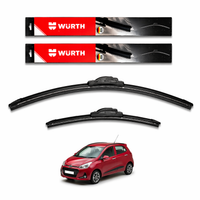 WÜRTH Soft Wiper Blade for Hyundai Grand i10 | 22" + 16" Set | Flat Frameless | Streak-Free