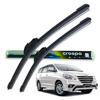 Croapo Frameless Windshield Wiper Blades for Toyota Innova  – 26” Driver & 16” Passenger (Set of 2)