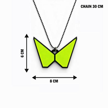 Mahindra Logo Car Mirror Hanging Pendant – Acrylic Hanging Accessory | Stylish Interior Decor