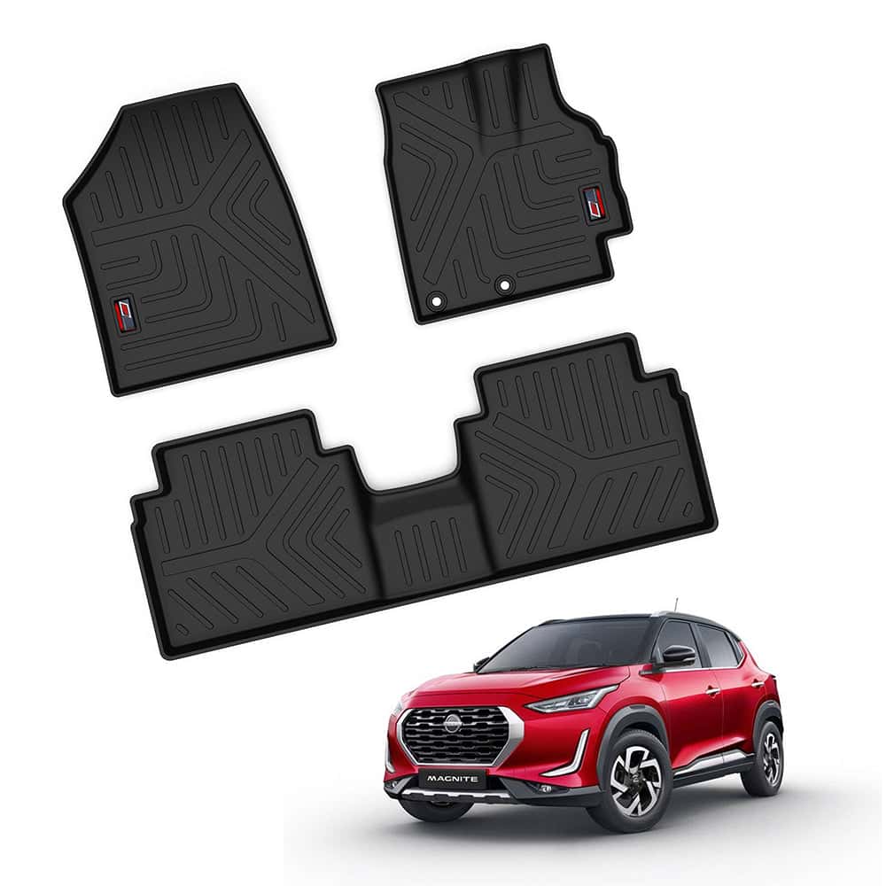 GFX Life Long Car Floor Mats for Nissan Magnite – Manual (2021)