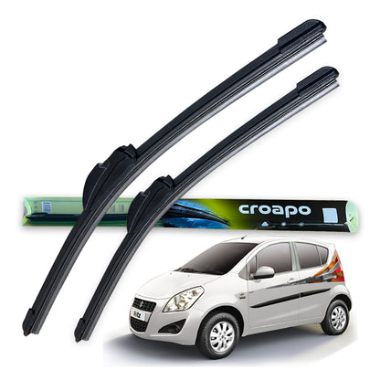Croapo Frameless Windshield Wiper Blades for Maruti Suzuki Ritz (All Models) – 22” Driver & 16” Passenger (Set of 2)