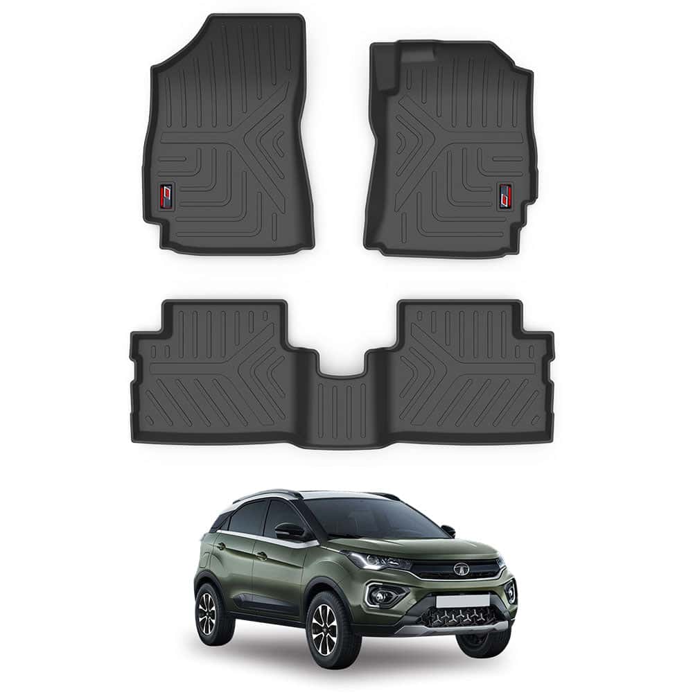 GFX Life Long Car Floor Mats for Tata Motors Nexon – Manual (2022 Onwards)
